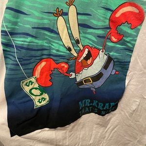 Mr.Krabs Nirvana tshirt